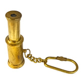 Mini télescope de poche en laiton, porte-clés MTBK57